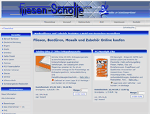 Tablet Screenshot of fliesen-schotte.de